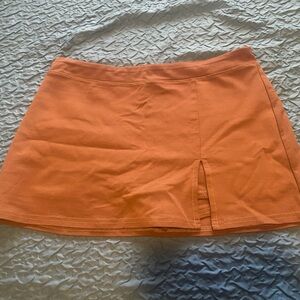 Urban Outfitters Orange Athletic Skort